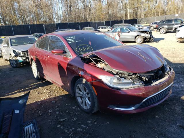 2015 chrysler 200 limite