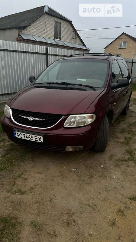 2001 chrysler voyager
