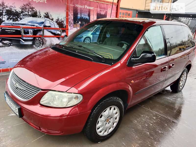 2001 chrysler voyager