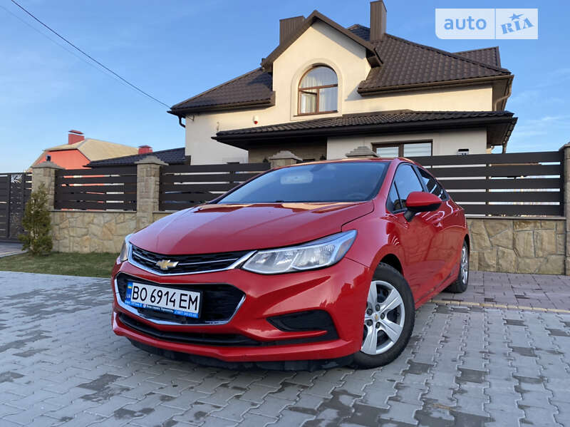 2016 chevrolet cruze