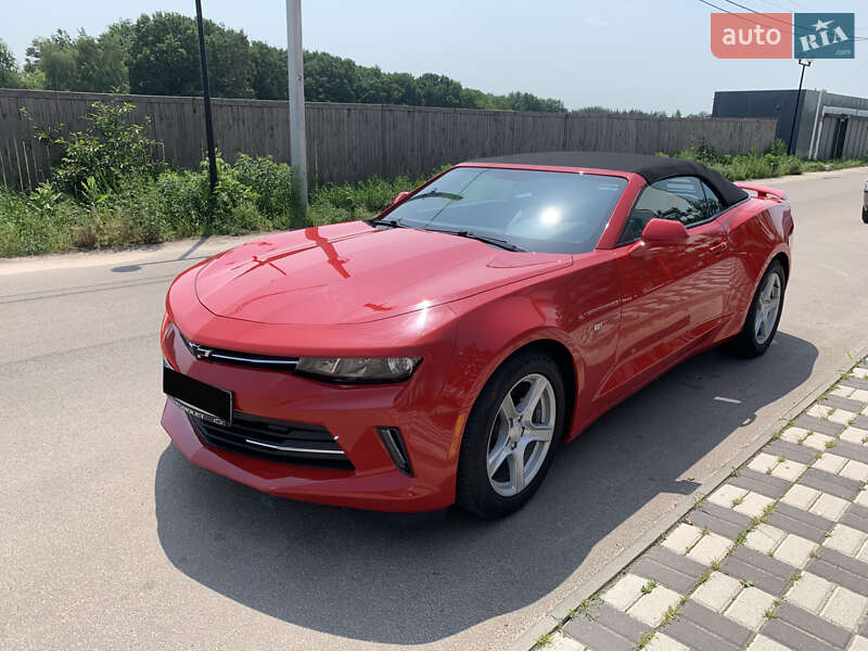 2016 chevrolet camaro