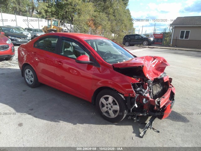 2016 chevrolet sonic