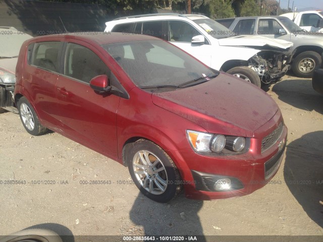 2012 chevrolet sonic