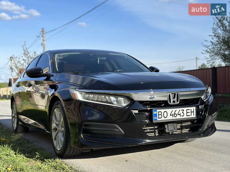 2018 honda accord