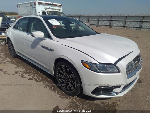 2017 lincoln continental