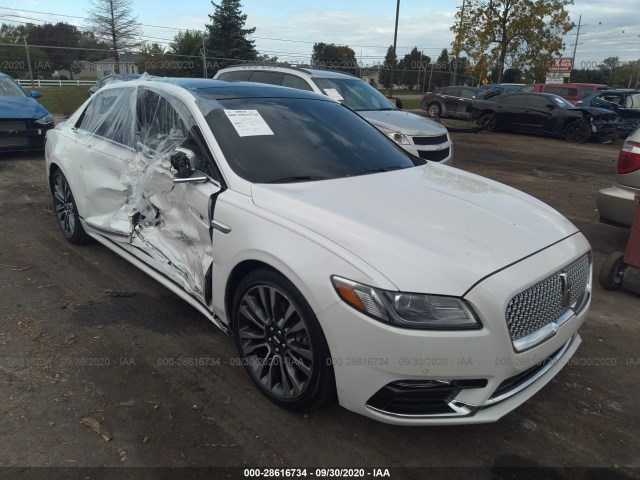 2017 lincoln continental