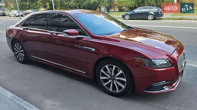 2017 lincoln continental