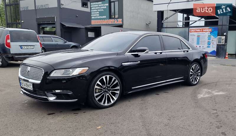 2017 lincoln continental