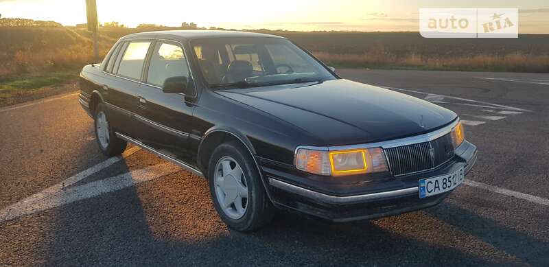 1989 lincoln continental