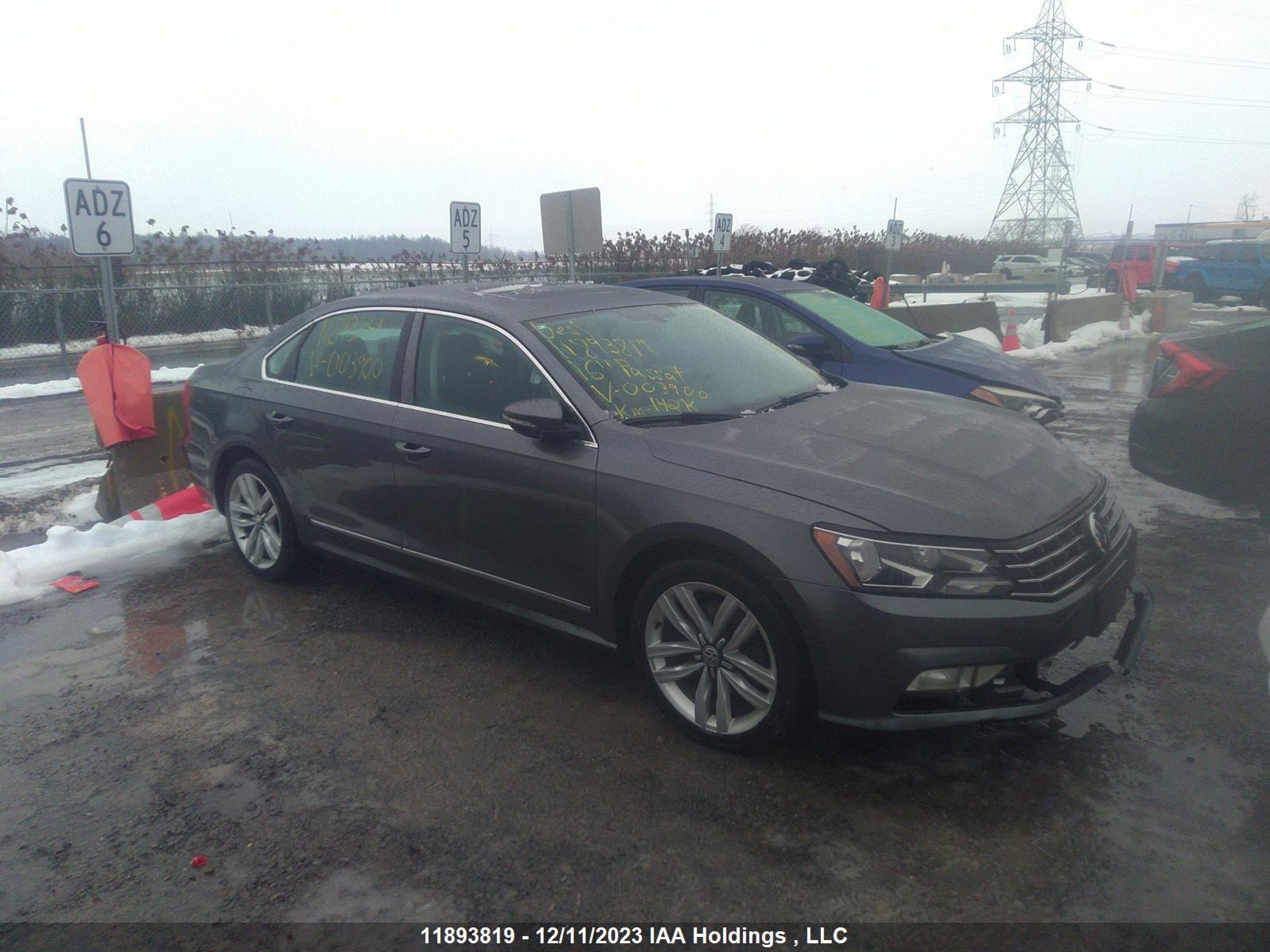 2015 volkswagen passat