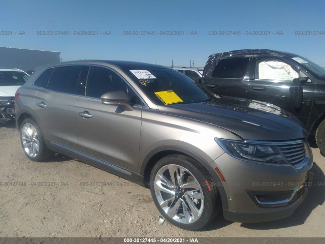 2016 lincoln mkx