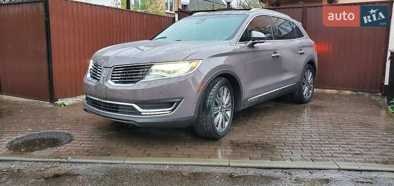 2016 lincoln mkx