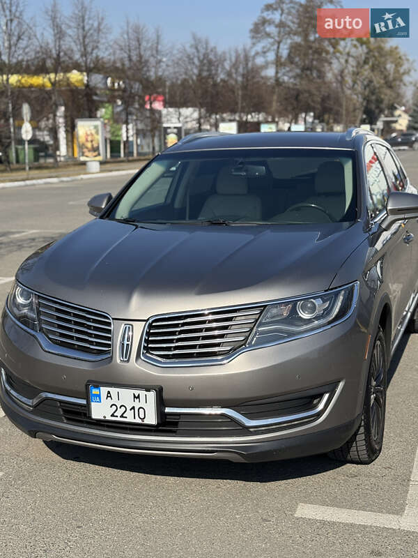 2016 lincoln mkx