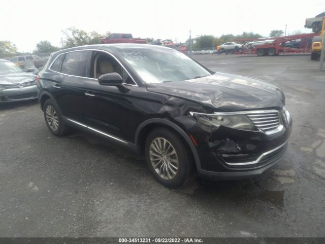2016 lincoln mkx
