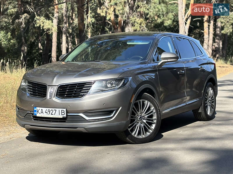 2016 lincoln mkx