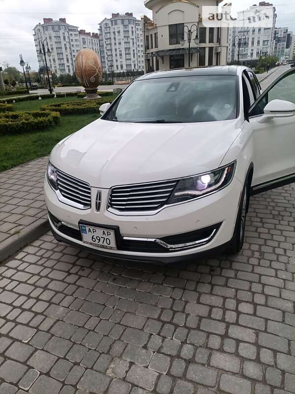 2016 lincoln mkx