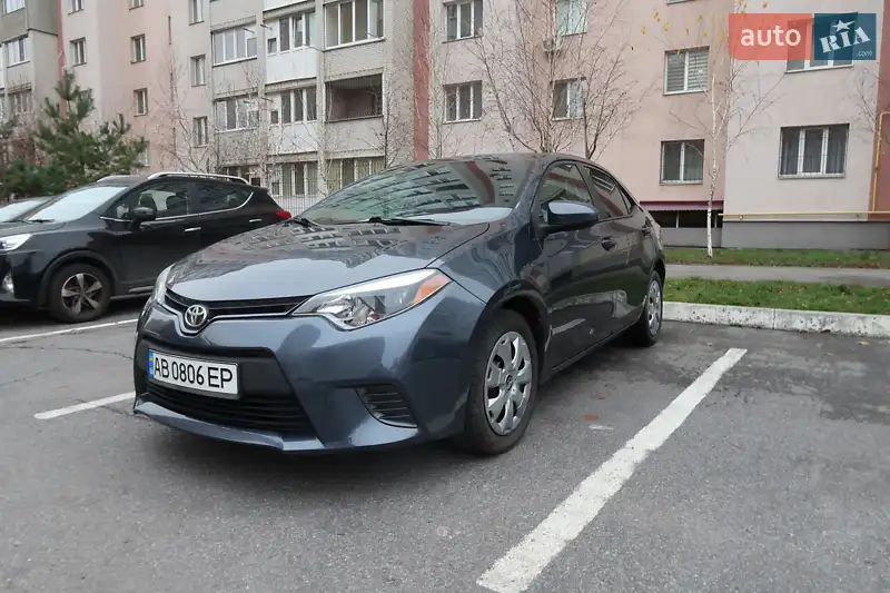 2016 toyota corolla