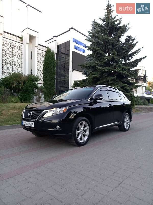 2010 lexus rx 350