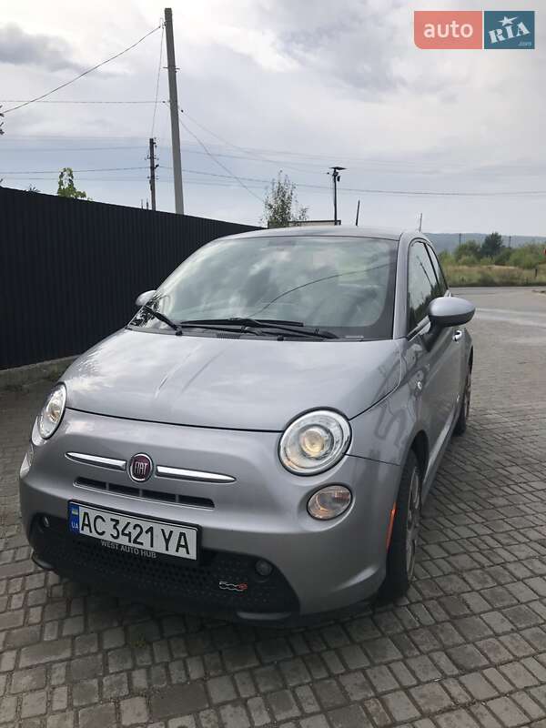 2017 fiat 500e