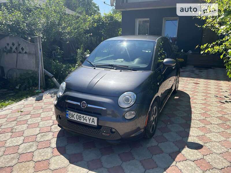2017 fiat 500e