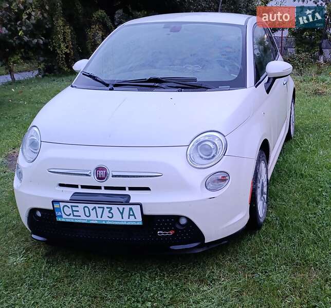 2017 fiat 500e