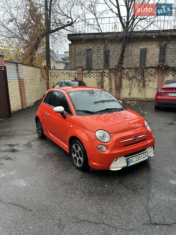 2016 fiat 500e