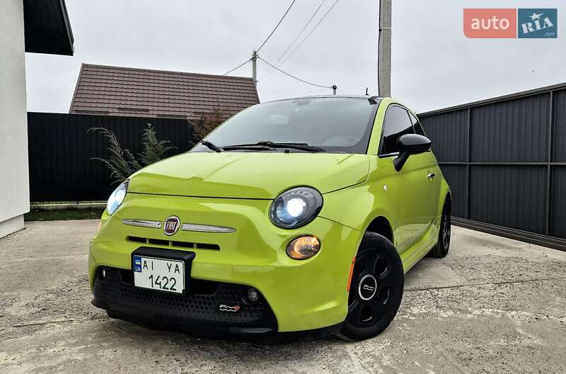 2017 fiat 500e