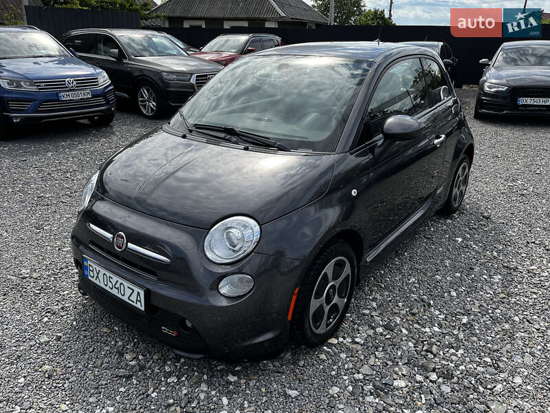 2016 fiat 500e
