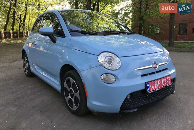2016 fiat 500e