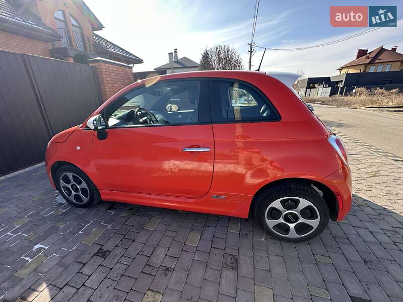 2016 fiat 500e