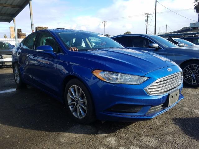 2017 ford fusion se