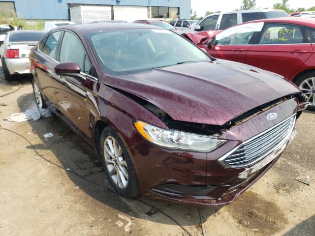 2017 ford fusion se