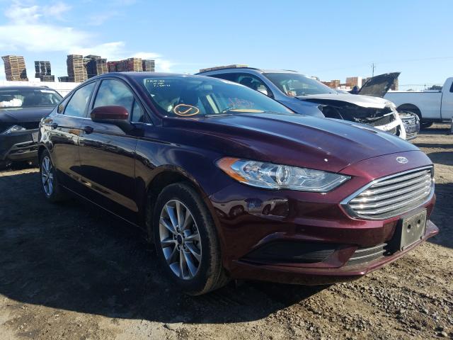 2017 ford fusion se