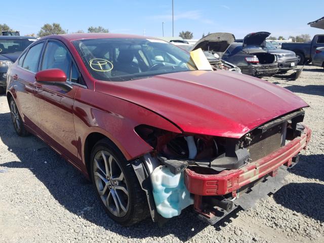 2017 ford fusion se