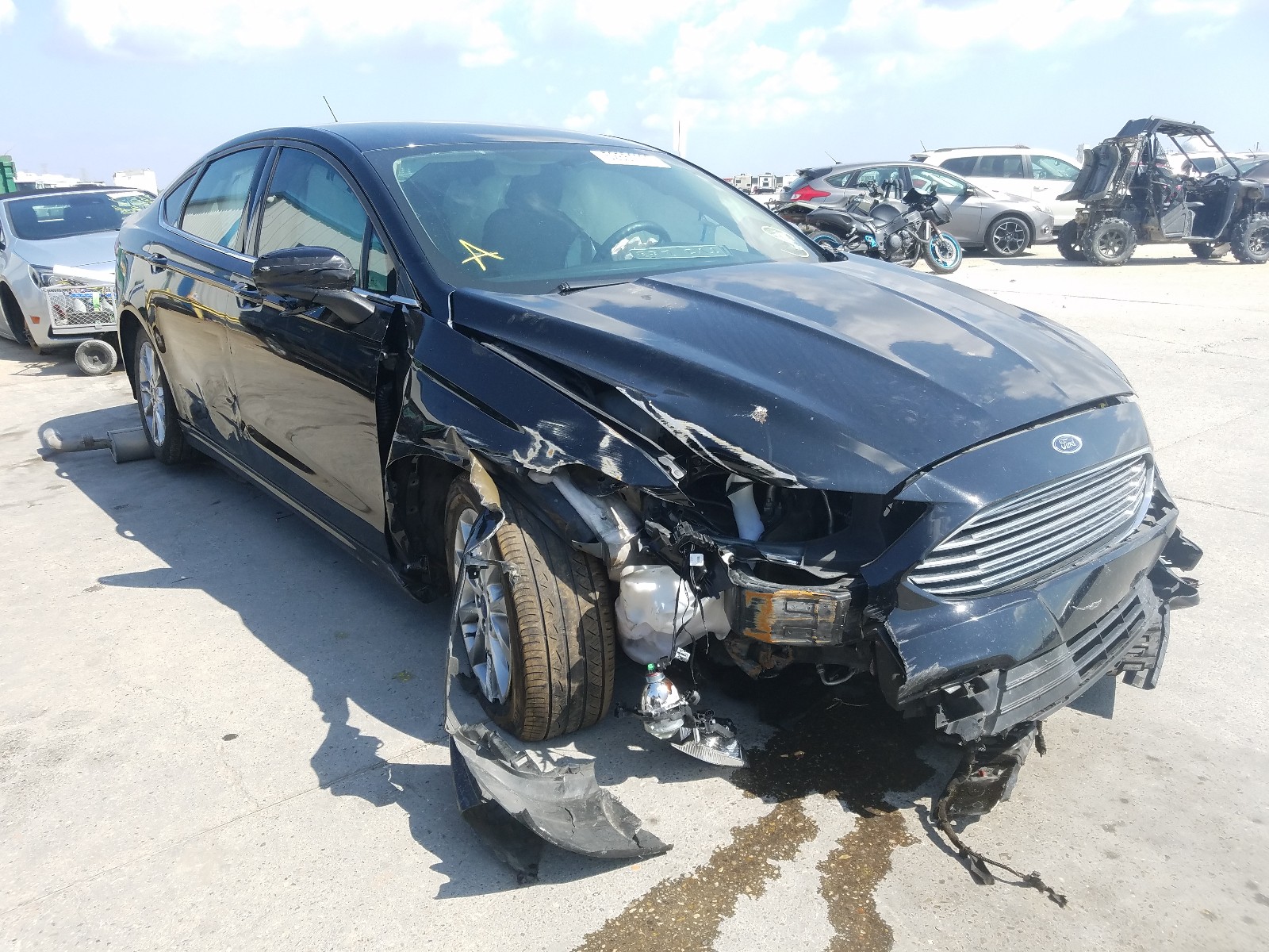 2017 ford fusion se