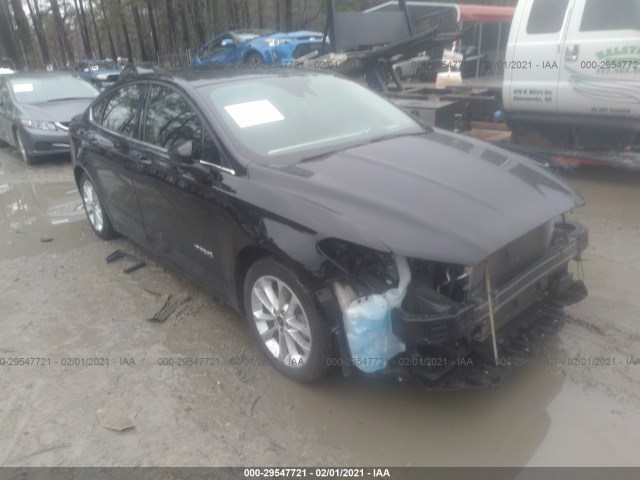 2019 ford fusion hybrid
