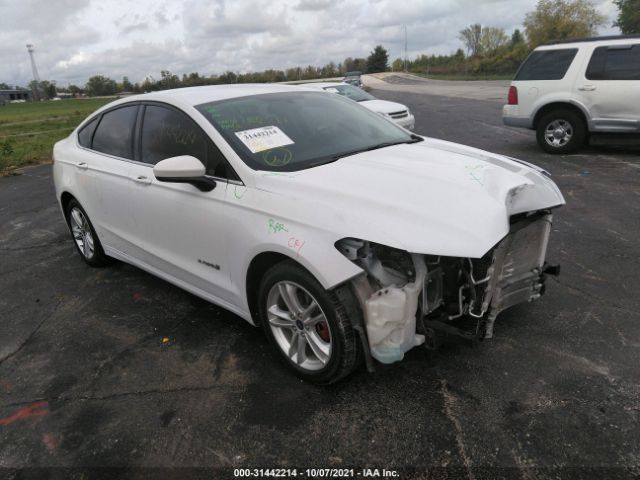 2018 ford fusion hybrid