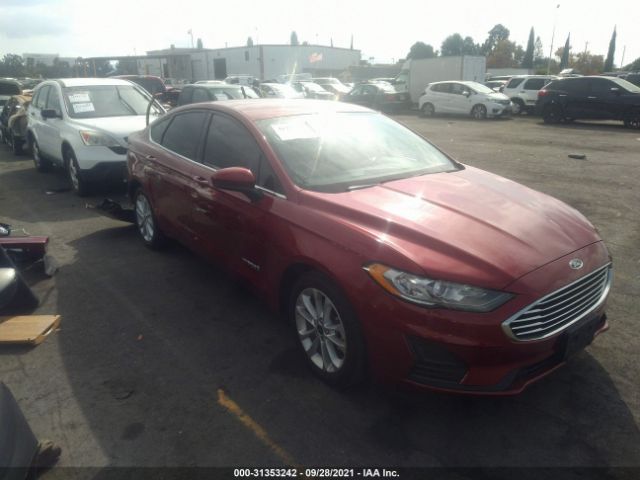 2018 ford fusion hybrid