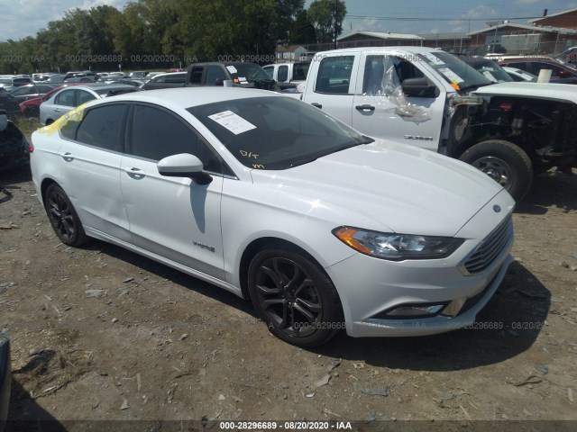 2018 ford fusion hybrid
