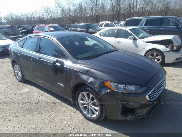2019 ford fusion hybrid