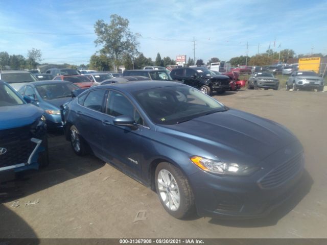 2019 ford fusion hybrid