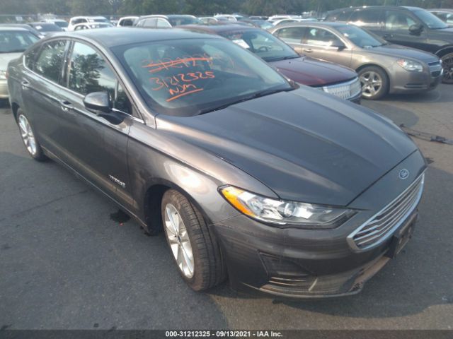 2019 ford fusion hybrid