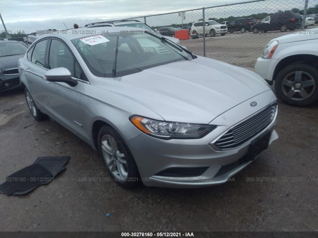 2018 ford fusion hybrid