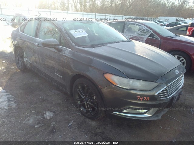 2018 ford fusion hybrid