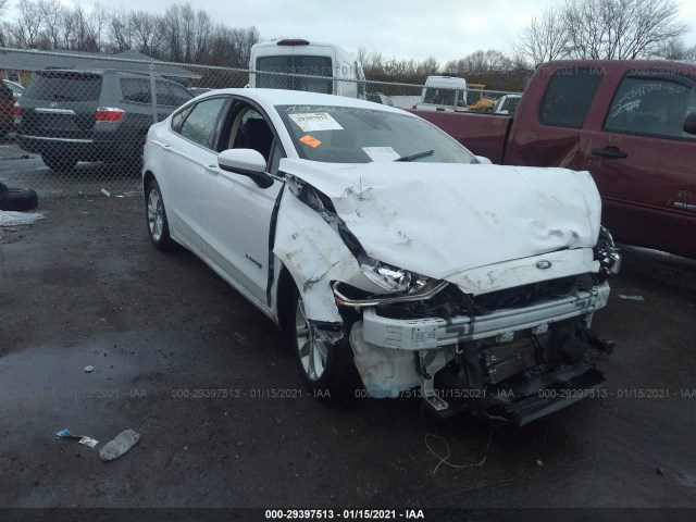 2019 ford fusion hybrid