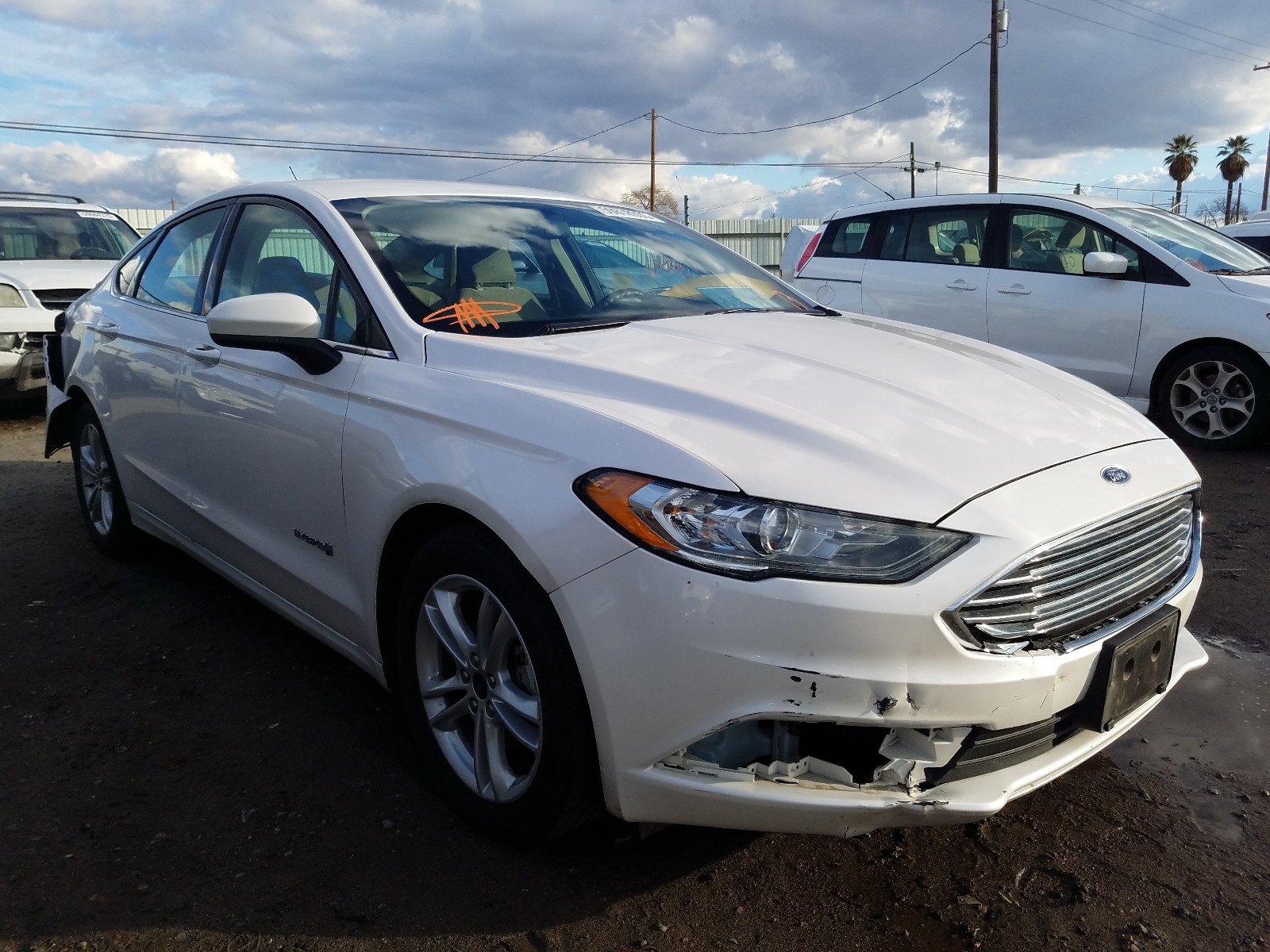 2018 ford fusion se