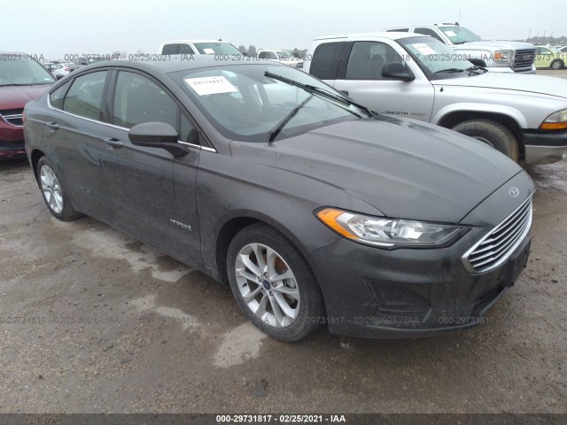 2019 ford fusion hybrid