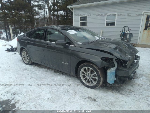 2019 ford fusion hybrid