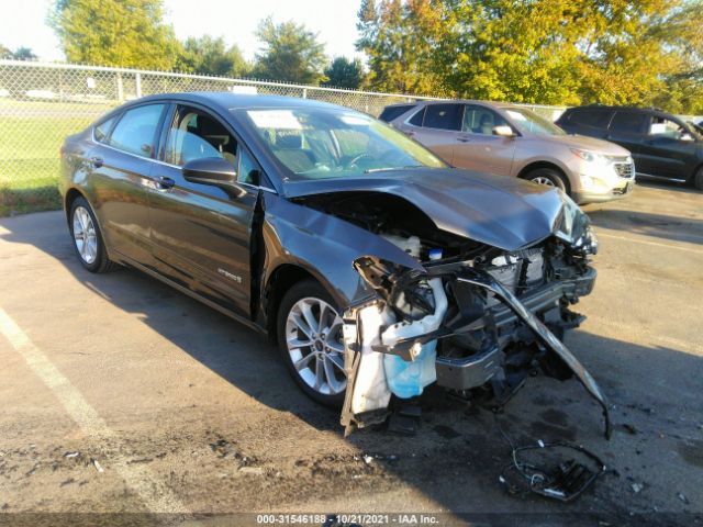 2019 ford fusion hybrid