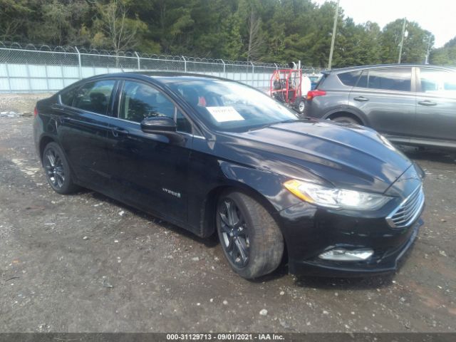 2018 ford fusion hybrid